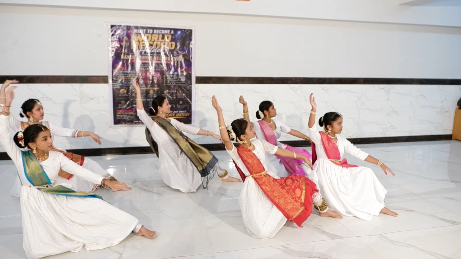 Amrapali Kathak Dance Academy — world record performance (3 of 16)
