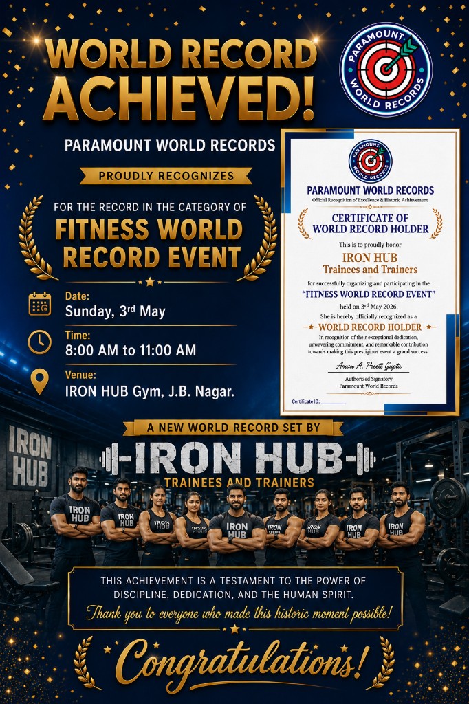 Iron Hub — fitness world record event, trainers and trainees (3 of 18)
