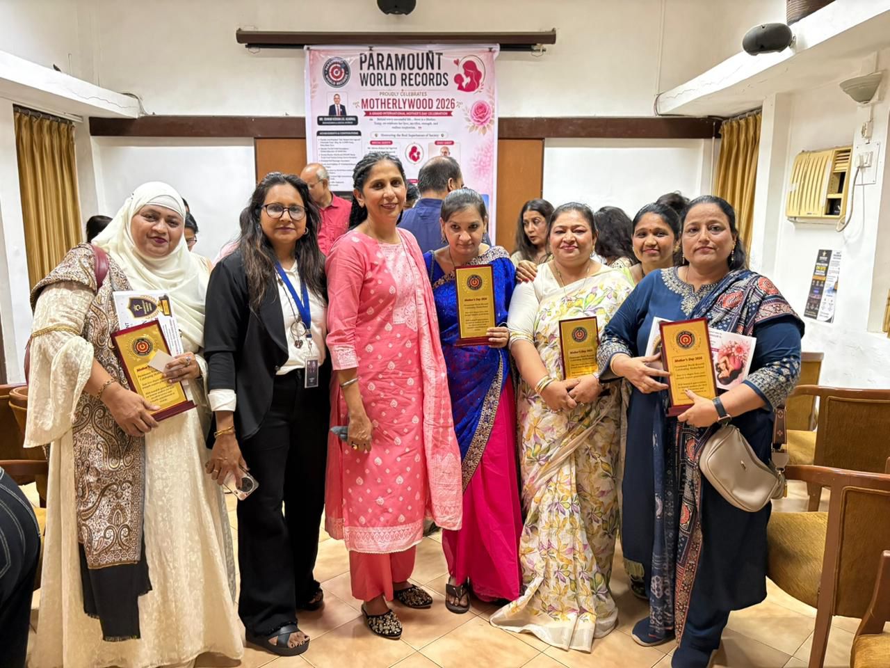 Group of honourees with Mother's Day Special Recognition Awards 2026